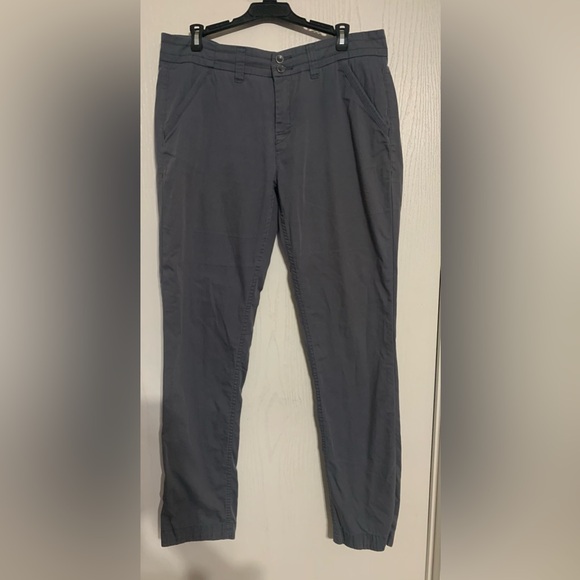 Toad & Co size 10 Gray Organic Cotton pants - Picture 1 of 4